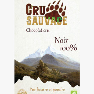 Chocolat cru sauvage 100%