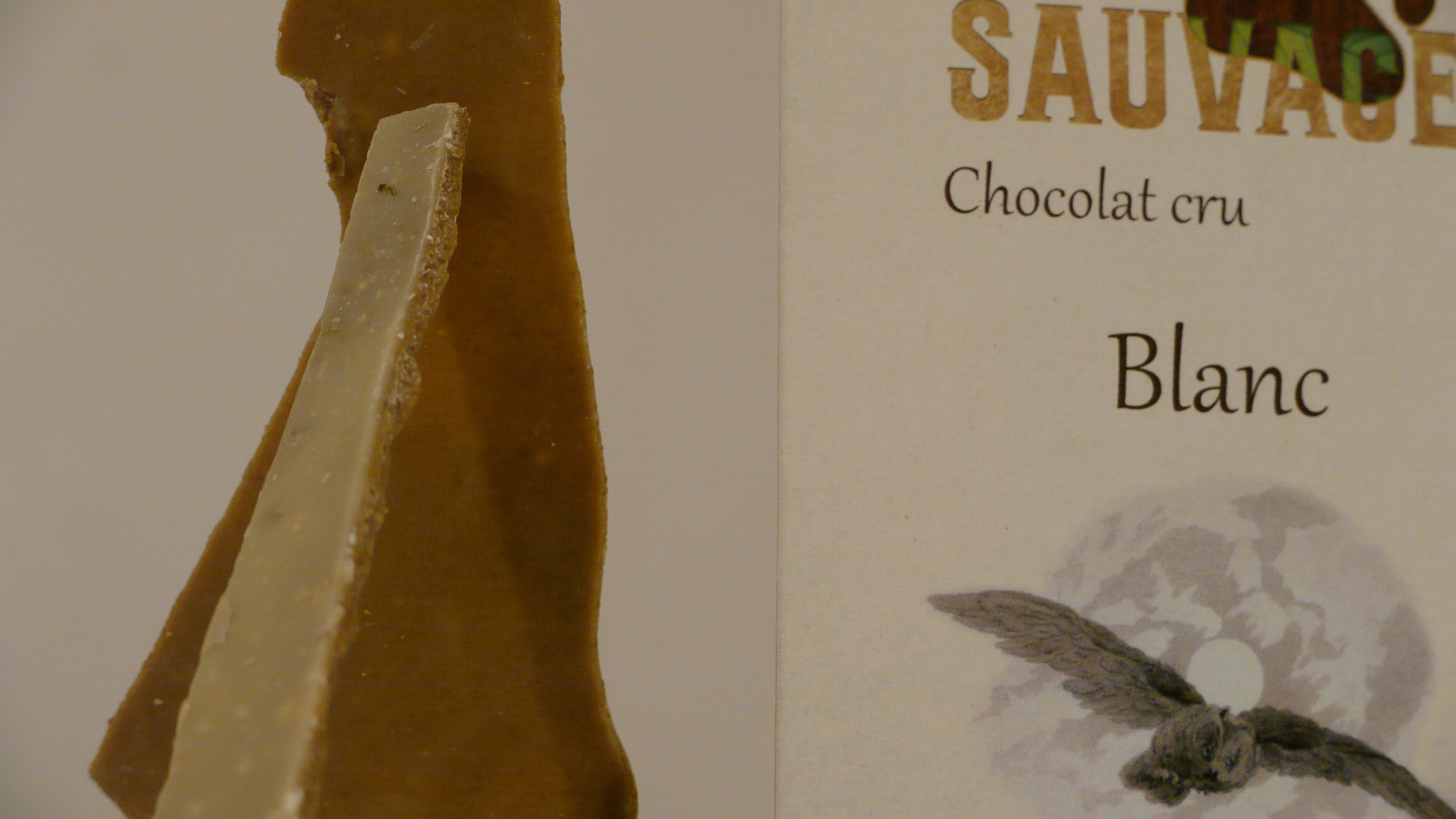 'cru sauvage' Rohschokolade Weiß -2