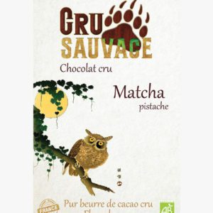 chocolat cru - Thé Matcha pistache